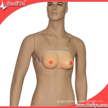 Crossdressing enorme preto silicone peito para homens (DYCBF001B)